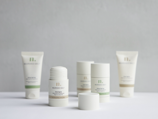 Natural deodorant, aluminium free deodorant, deodorant, sensitive deodorant, nourished daily.