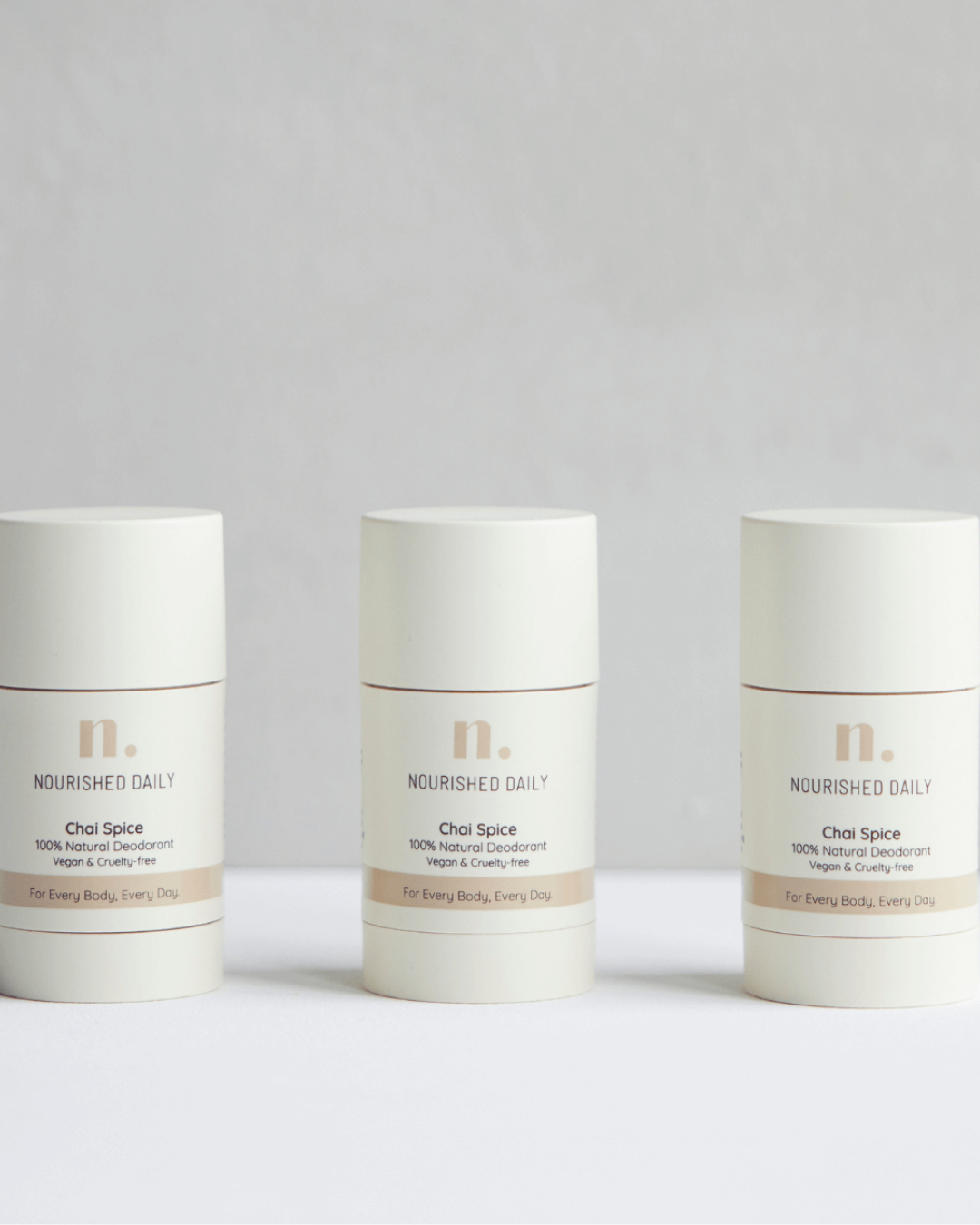 Natural Deodorant Chai Spice, Natural deodorant, Deodorant, Aluminium free deodorant, Vegan deodorant, Nourished Daily.