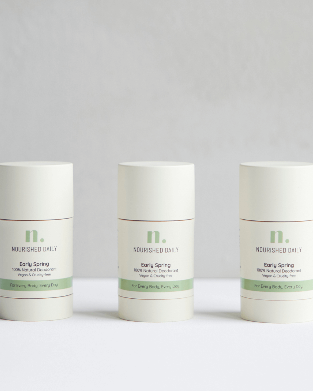 nourished daily early spring natural deodorant, natural deodorant, aluminiumfree deodorant, aluminium vrije deodorant, deo, vegan deodorant, nourished daily.