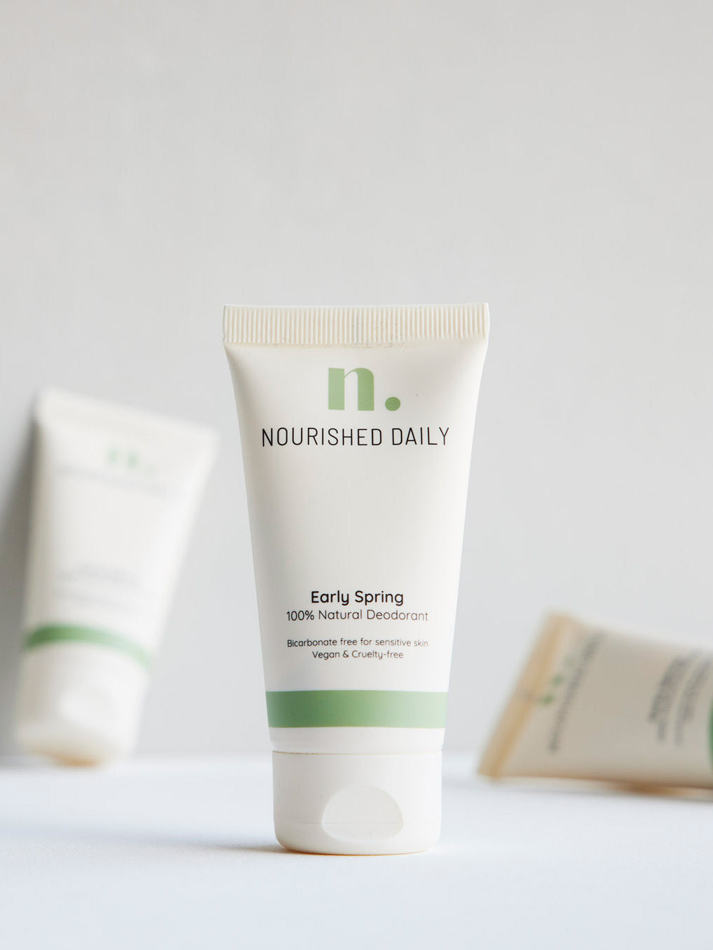 Natural deodorant early spring, natural deodorant, sensitive skin deodorant, deodorant without bakingsoda, deodorant, vegan deodorant, nourished daily.