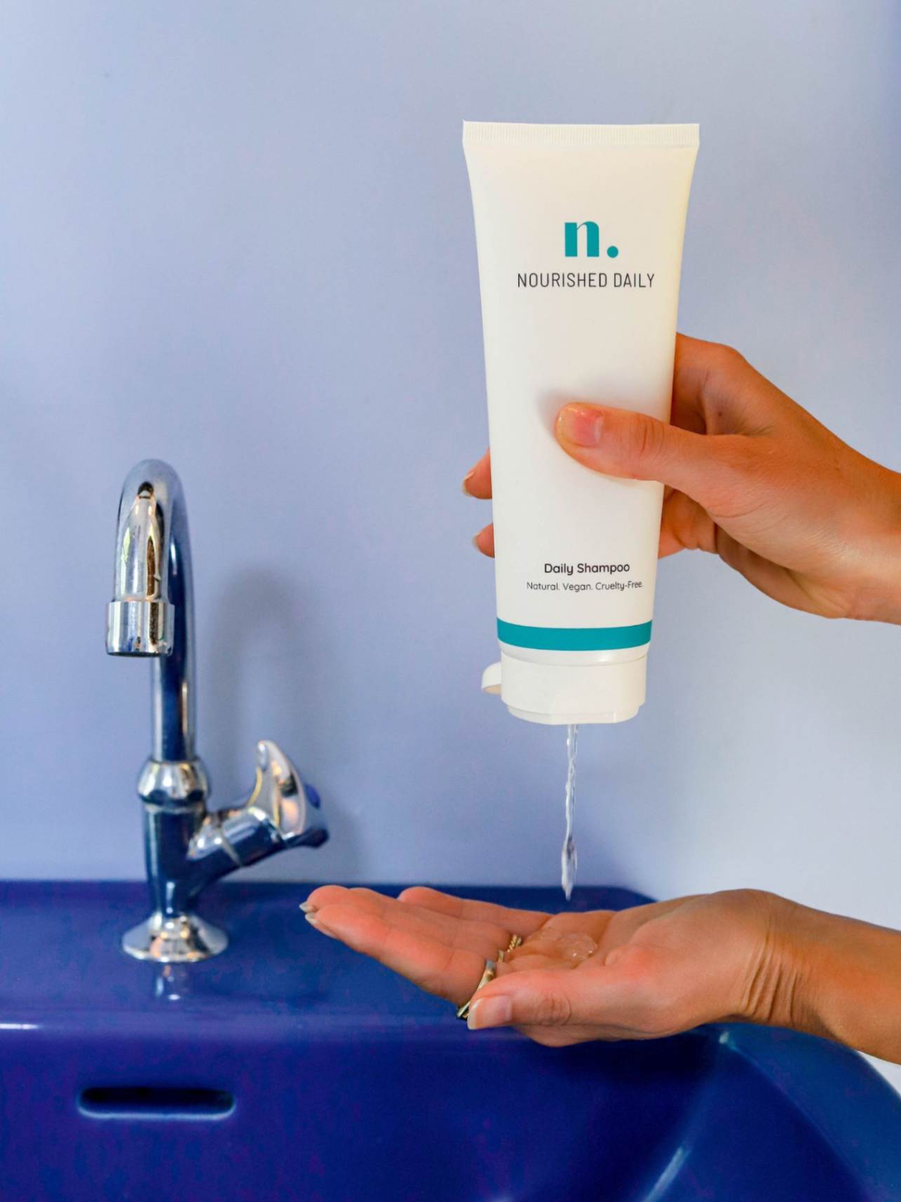 Daily shampoo, natural shampoo, Nourished Daily