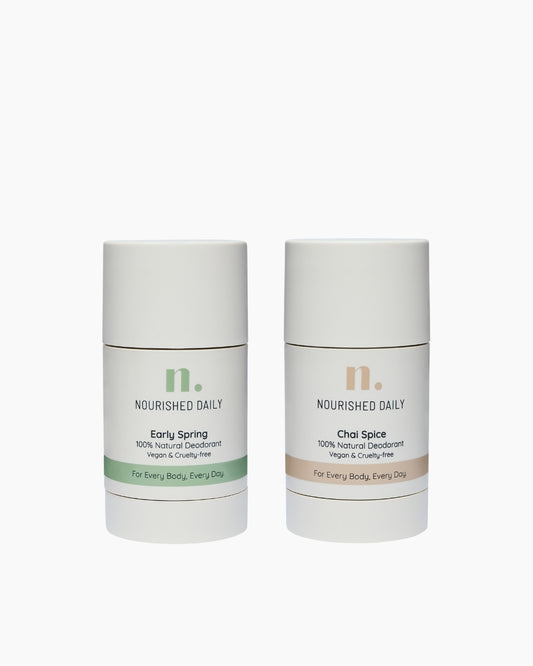 Nourished Daily Natural Deodorant 2 pack