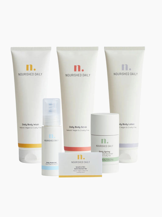 Starter pack, Nourished Daily, natural personal care